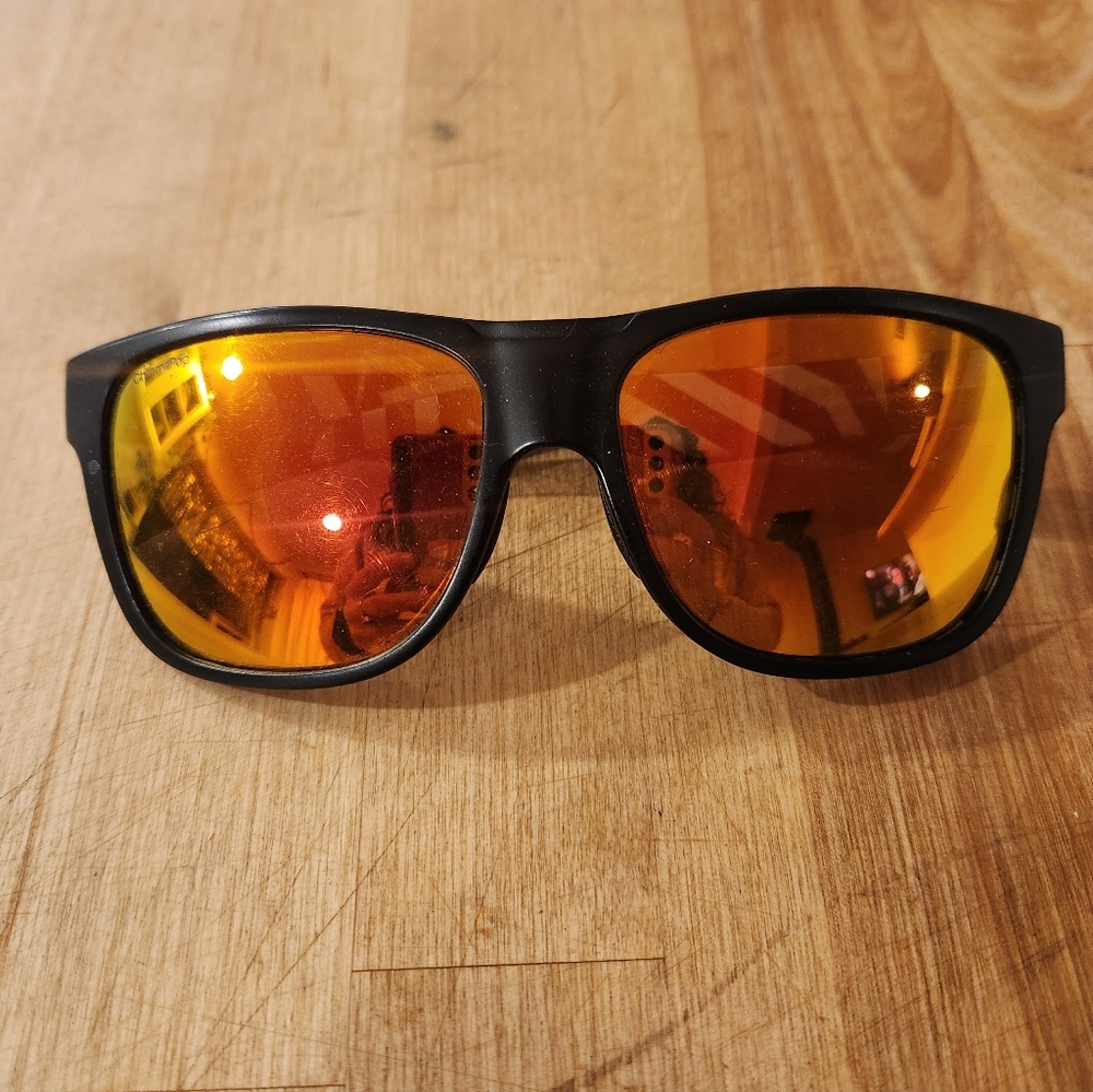 SMITH Black and White Striped Sunglasses